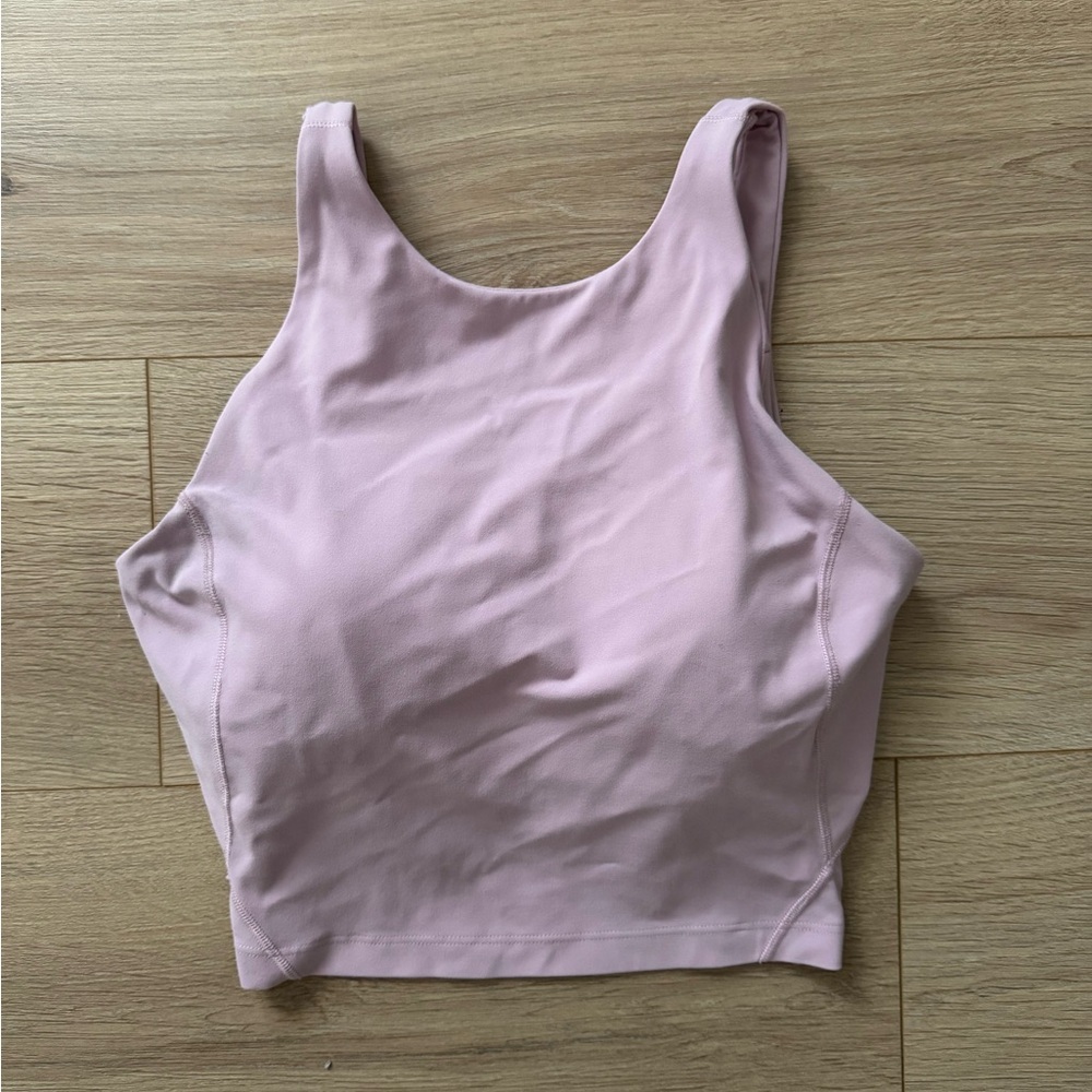 Lululemon Align High-Neck Tank Top - Pink Peony
